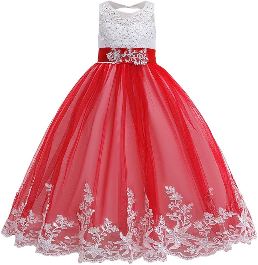 children lace gown