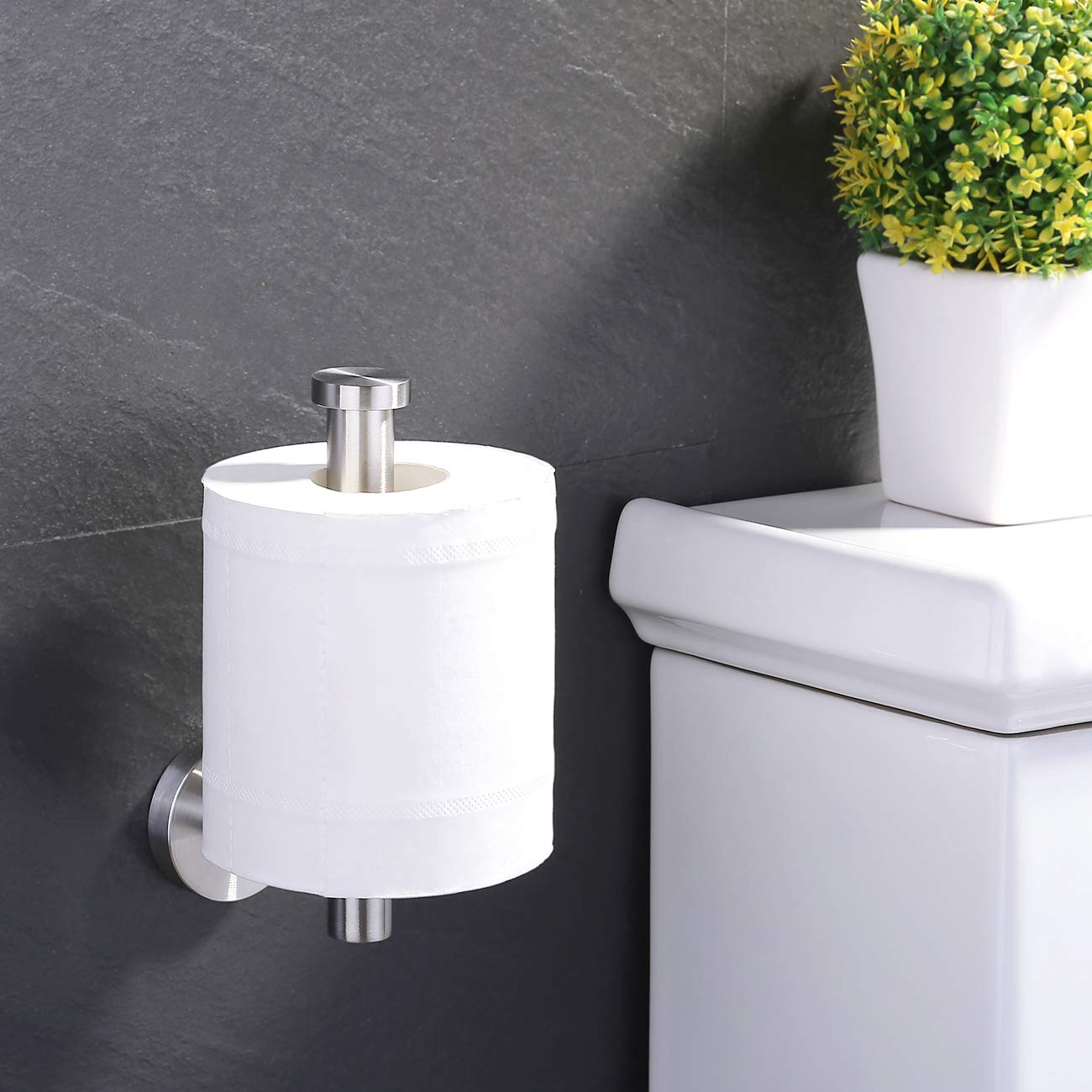 KES Toilet Paper Holder SUS304 Stainless Steel Bathroom Lavatory Dispenser Wall Mount Brushed, A2175S12-2: Industrial & Scientific