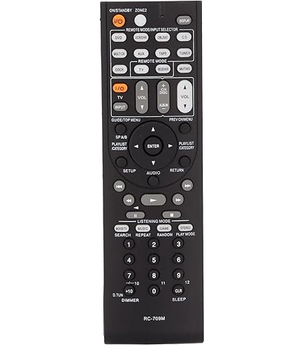 INTECHING RC-879M AV Receiver Remote Control for Onkyo HT-R393, HT