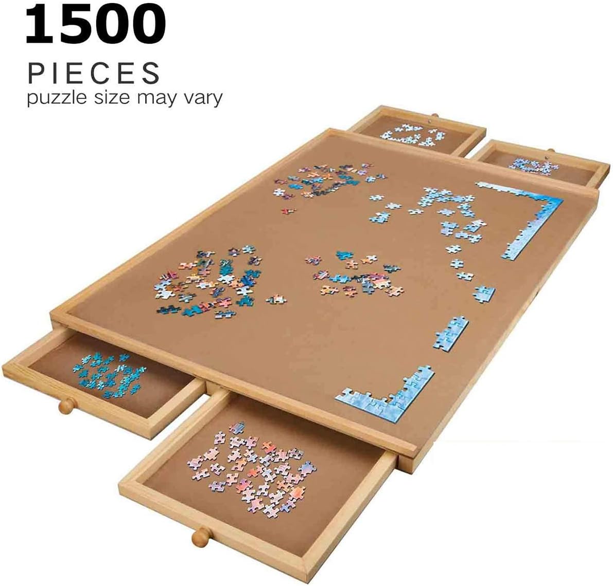 wooden puzzle plateau