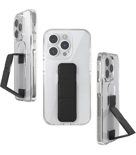 Amazon.com: CLCKR Case Designed for iPhone with Phone Grip (Black