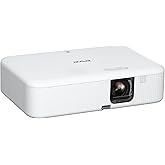 Epson EpiqVision Flex CO-FH02 Full HD 1080p Smart Streaming Portable Projector, 3-Chip 3LCD, 3,000 Lumen Color/White Brightne