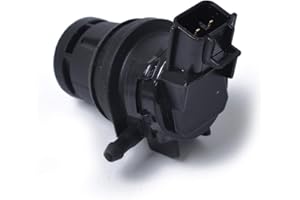 SKDORPFM Exerock 85330-60190 Windshield Washer Pump Motor Front Rear Replacement Compatible with Toyota, Lexus, Mazda, Mercury, Lincoln, Honda 85330-60170 85330-47010 85330-21010