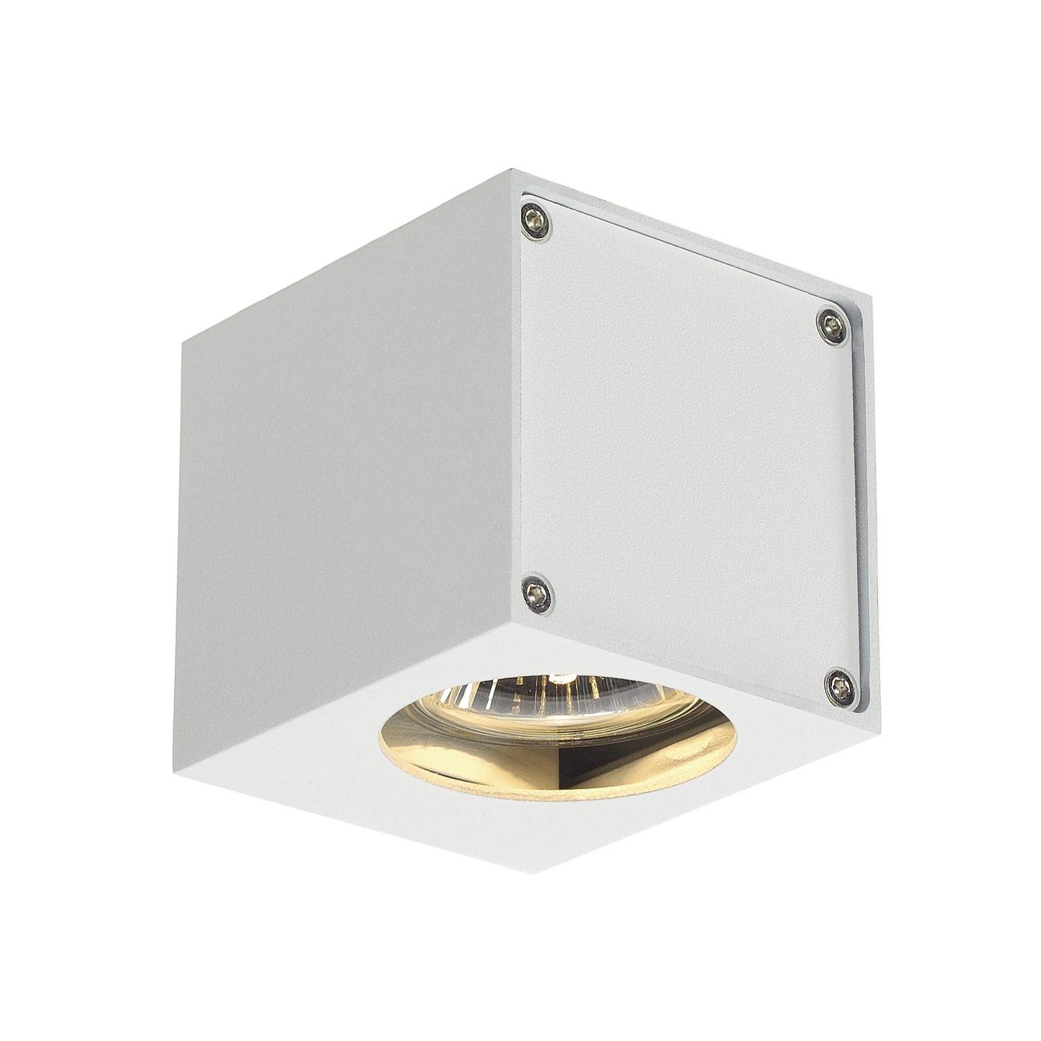 SLV Altra DICE Wall Light, WL-1, Angular, White, GU10, max. 35W, Aluminium