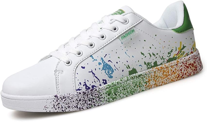 Amazon ブルーポメロ カジュアルシューズ スニーカー ウオーキングシューズ メンズ レディース シューズ カップル 白 かわいい 韓国 通勤 通学 男女兼用 スニーカー