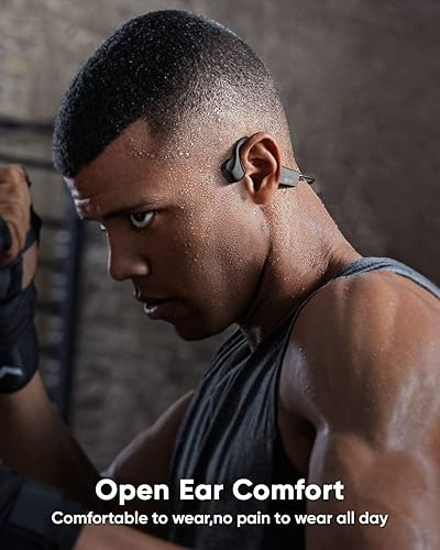 SAMVEK Wireless Bluetooth Headphones, Bone Conduction Headphones