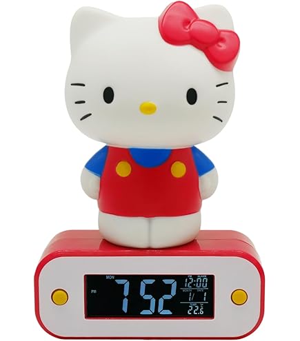 Amazon.com: Sanrio 306673 My Melody Alarm Clock, ABS Resin, Light