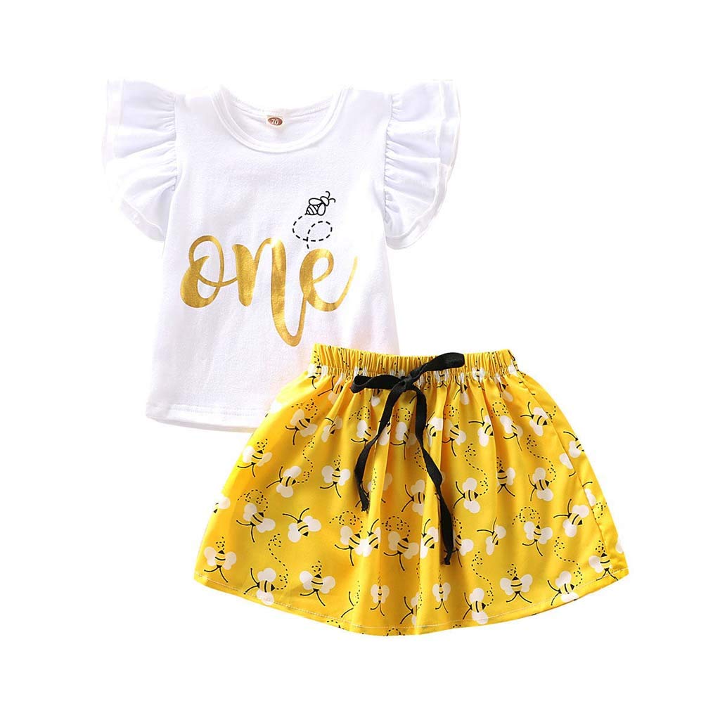 baby girl bumble bee dress