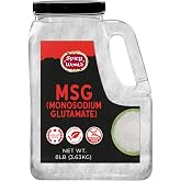 Monosodium Glutamate (MSG) 8 LB Bulk Jar - MSG Seasoning, Premium, Restaurant Grade Flavor Enhancer, Umami Seasoning - By Spicy World