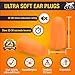 Lynx Ultra Soft Foam Ear Plugs, [51 Pairs Bonus], 32dB Highest NRR, Very Comfortable Hearing Protection - Earplugs for Sleeping, Snoring, Studying, Travel and More