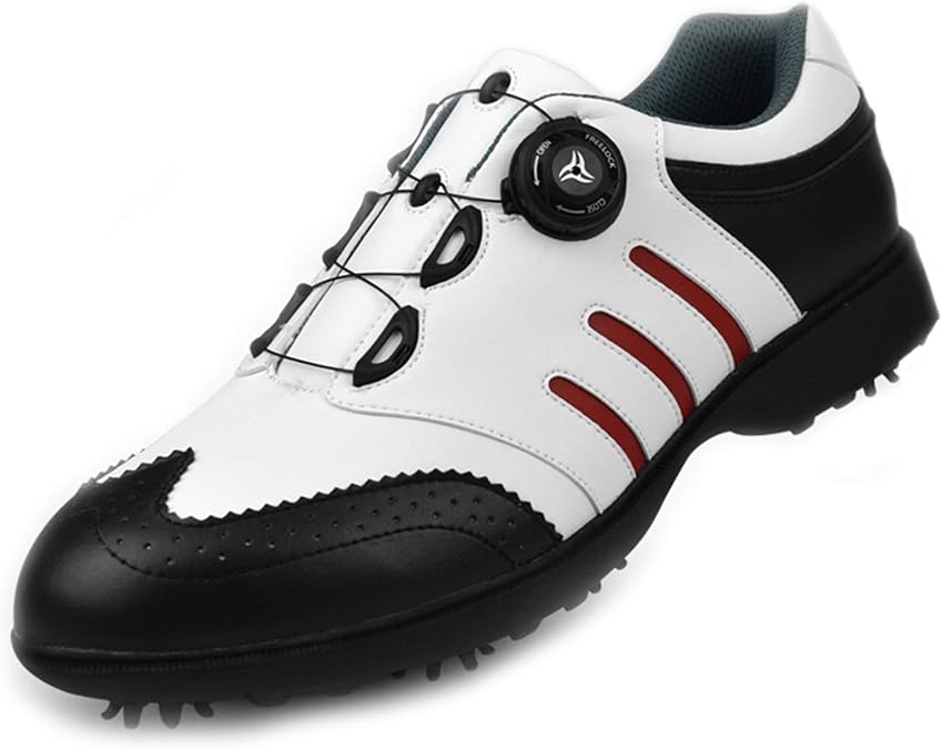 Men's Waterproof Golf Shoes, Lightweight Breathable Golf Shoes, Men's