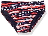 TYR All Amrcn Male Racer, RD/WHT/BLU, 36