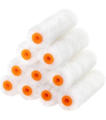 Amazon.com: Mister Rui Mini Paint Roller Covers 10 Pieces, 4 Inch
