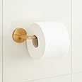 Signature Hardware 953925 Drea Wall-Mounted Toilet Paper Holder - Brushed Gold