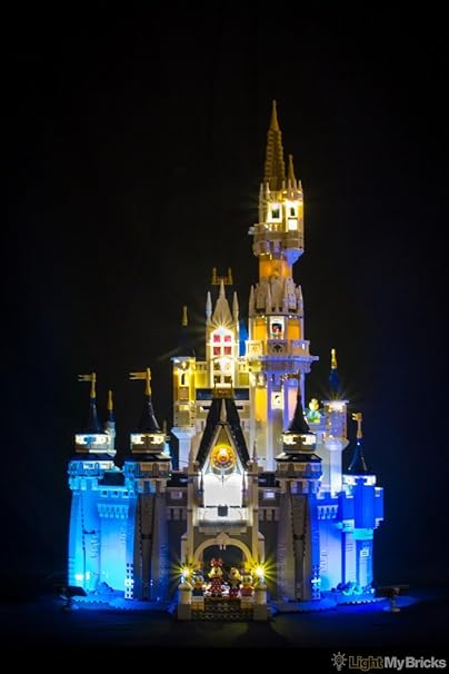 lights for lego disney castle