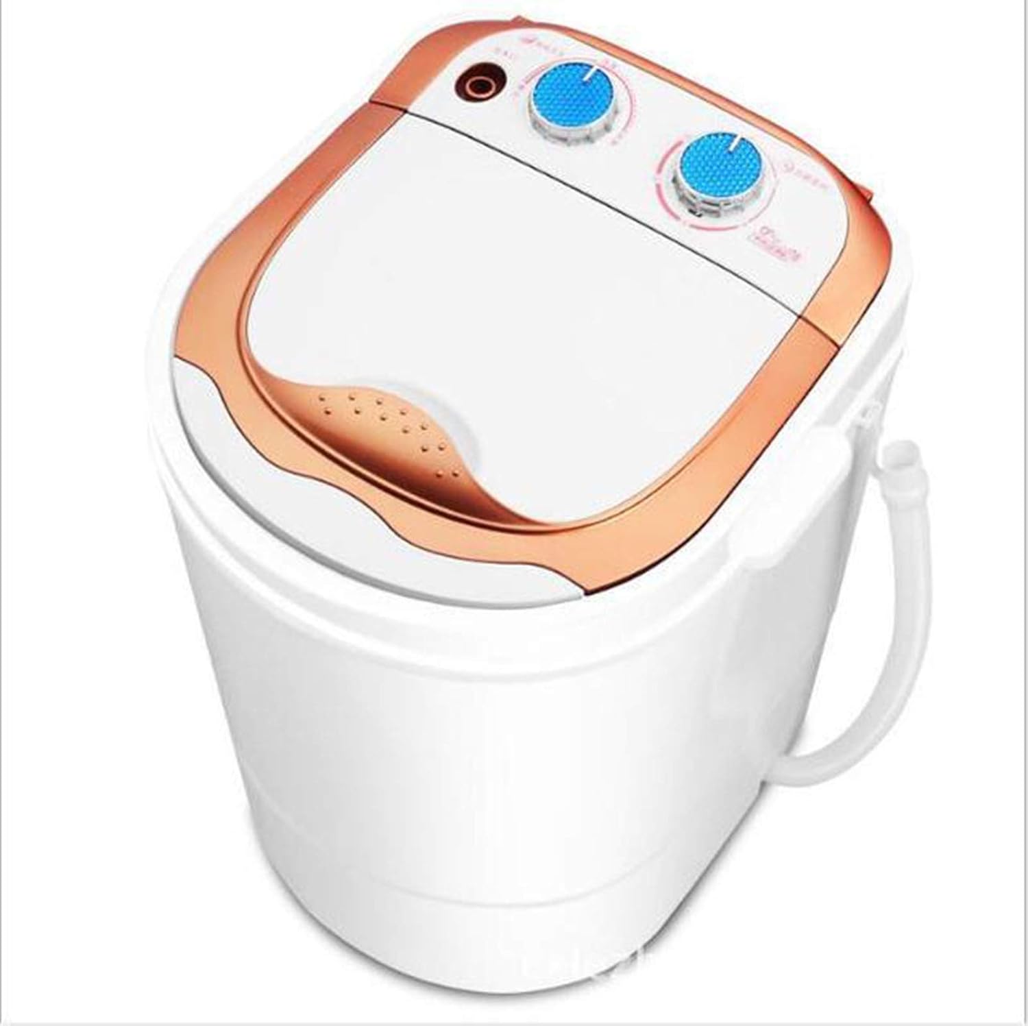Mini Portable Pulsator Washing Machine, 2 in 1 Washer & Spin Dryer