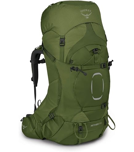 Osprey Aether Plus 70L Men's Backpacking Backpack, Axo Green, L/XL : Sports & Outdoors