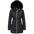 MOERDENG Women's Winter Windproof Warm Down Coats Waterproof Thicken Hooded fashions Puffer Jacket