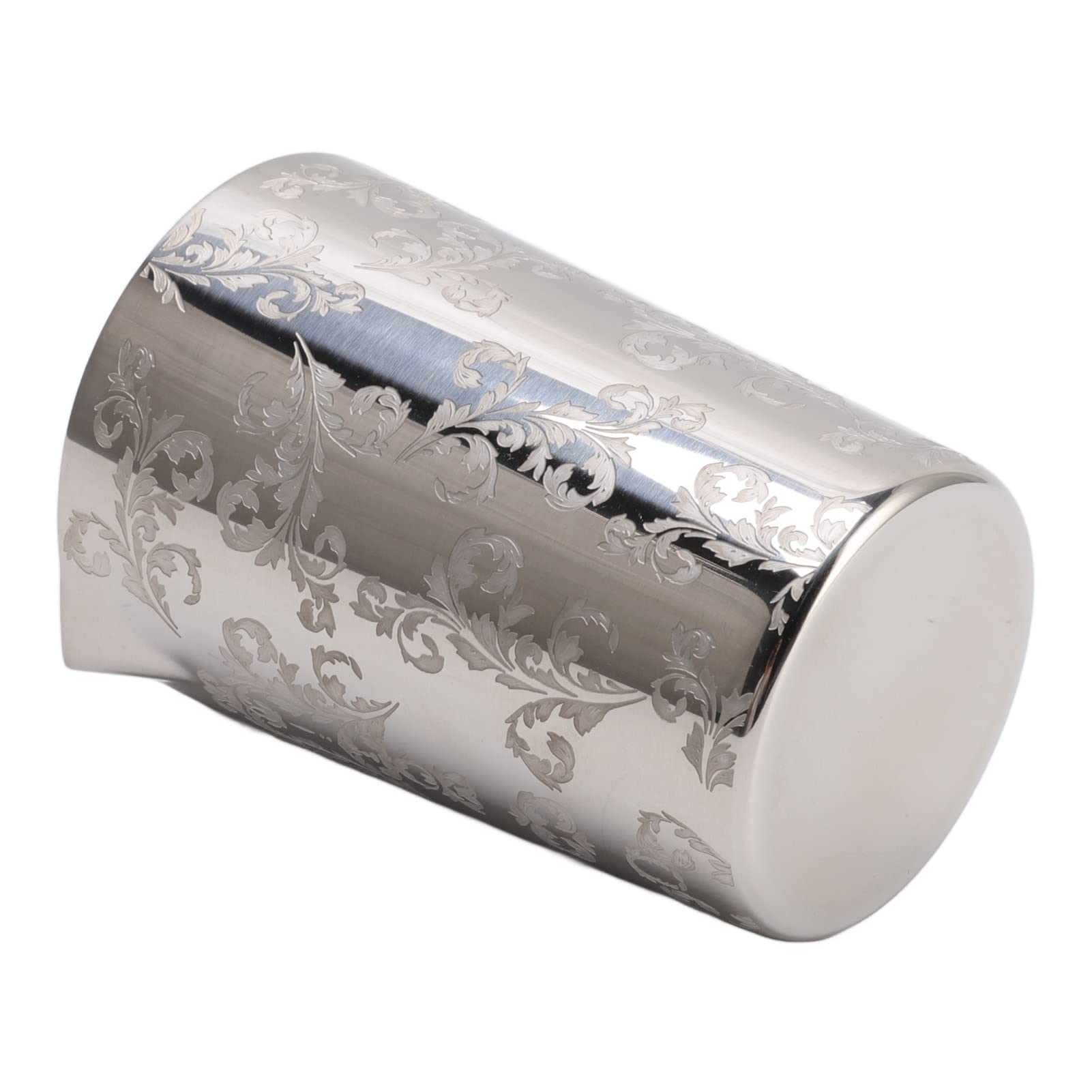 Cocktail Mixing Glass, Stainless Steel Measuring Glass Figured Cup Cocktail Mixing Cup Mixing Cup Engraved Bartending Mixing Glass for Bar