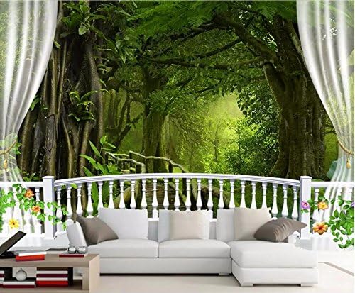 Téléchargement gratuit Images Weaeo Personnalise Mural Papier Peint 3d Arbres Vert Foret Et Bois actualisé par