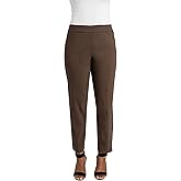 Briggs New York Womens Super Stretch Millennium Slimming Pull-on Ankle Pant