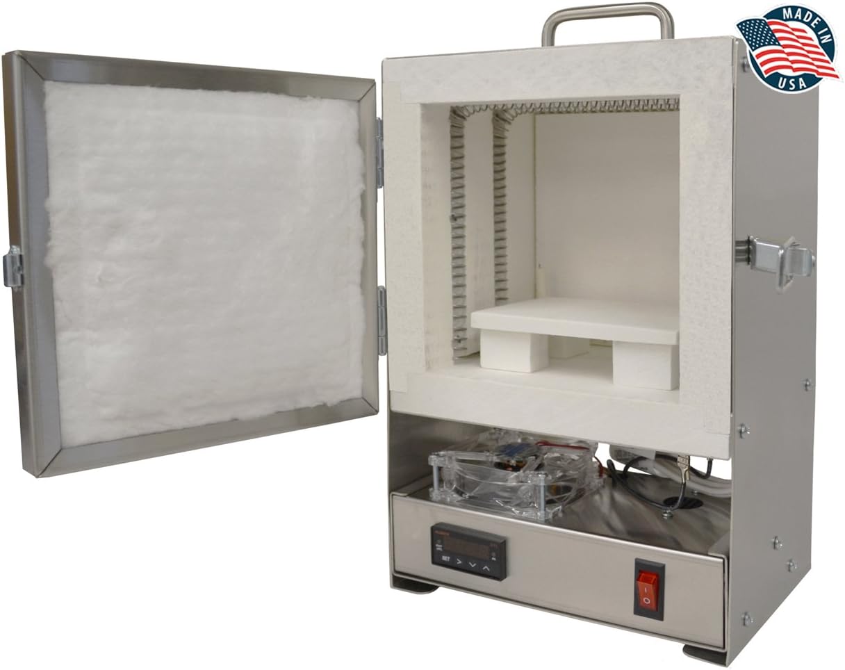 Melting Furnace RapidFire Tabletop Kiln Melter Jewelry Gold Silver PMC