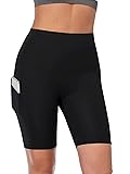 Cadmus Workout Shorts with Pockets High Waist Tummy