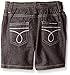 Calvin Klein Baby-Boys Yarn Dyed Stripe Jersey Polo Shirt and Chambray Shorts