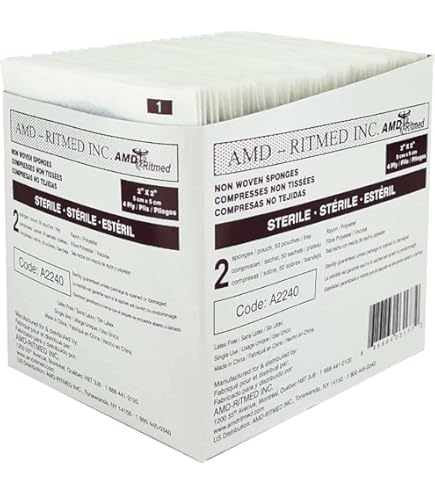 HEALQU 600 Gauze Pads 4x4