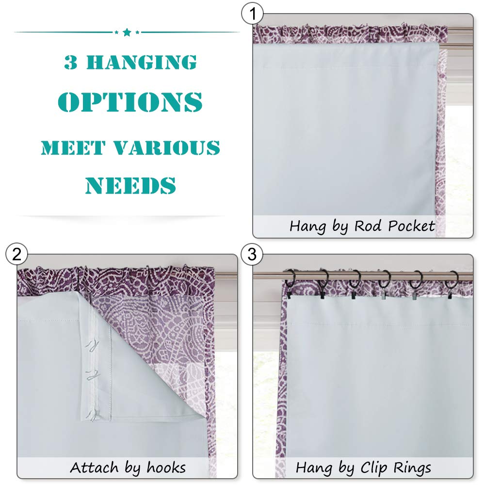 Thermal Insulated Blackout Liners Black Out Curtain Liners for