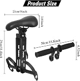Gekufa Front Mounted Kids Bike Seat for Mountain Bikes 48 Lbs view 2