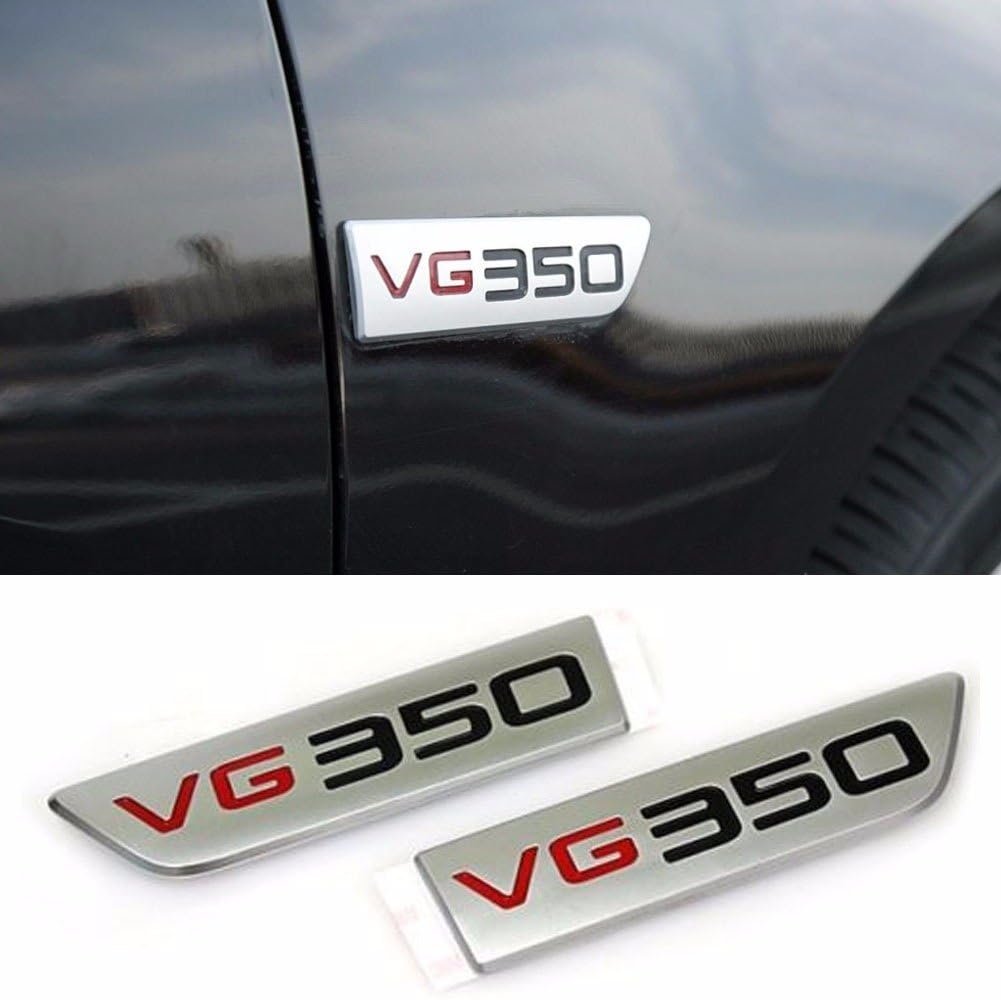 VG350 Logo Side Fender Emblem LH RH 2P For Kia 2010-2012 Cadenza K7 OEM Parts