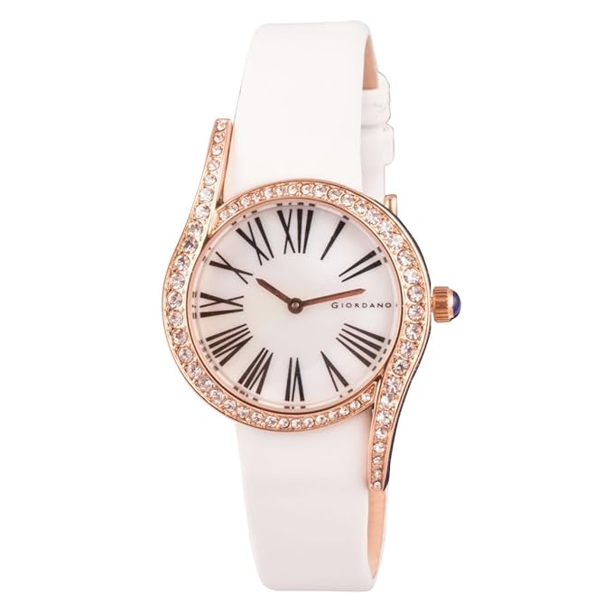 Analog White Dial Women's Watch - C2034-01