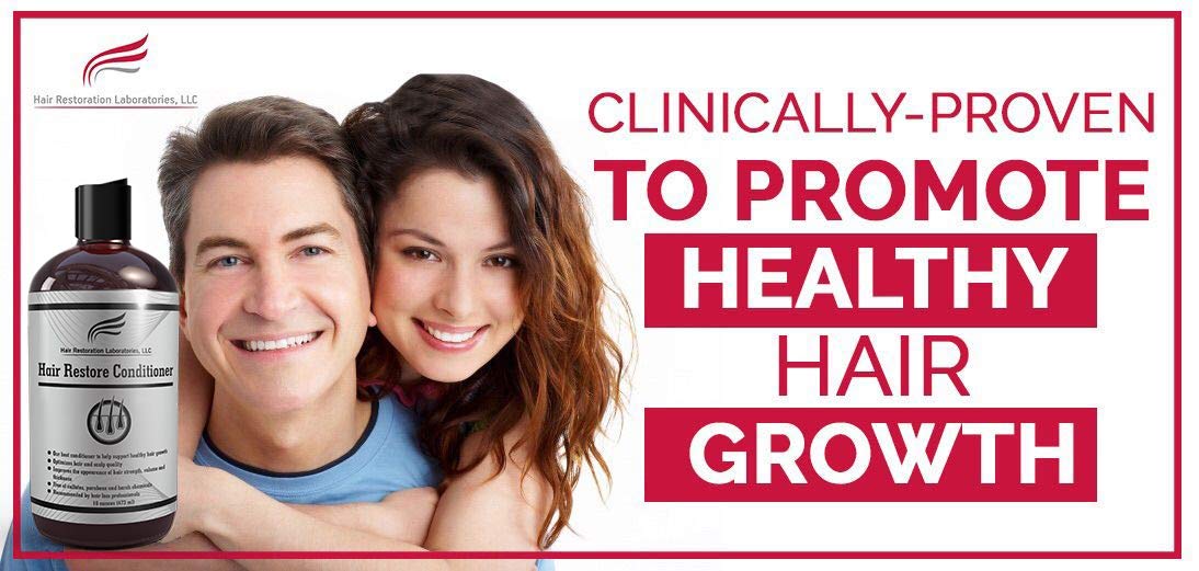 Hair Restoration Laboratories Hair Restore Conditioner, DHT Blocker for Hair Loss, Sulfate-Free for Color Treated Hair, Effective Daily Use Hair Thickening Thinning Hair for Men and Women, 16 oz: Beauty