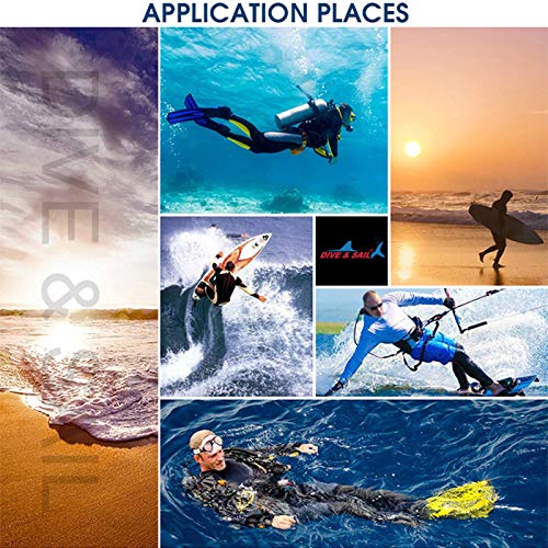 1.5mm Shorty Wetsuit for Men UV Protection Dive Skin Thermal Warm One