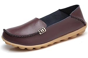 VenusCelia Women's Comfort Walking Boat Shoe