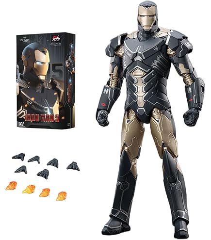 Amazon.com: Bowlendix Zhongdong ZDTOYS 1/10 Scale Iron Movie Hero
