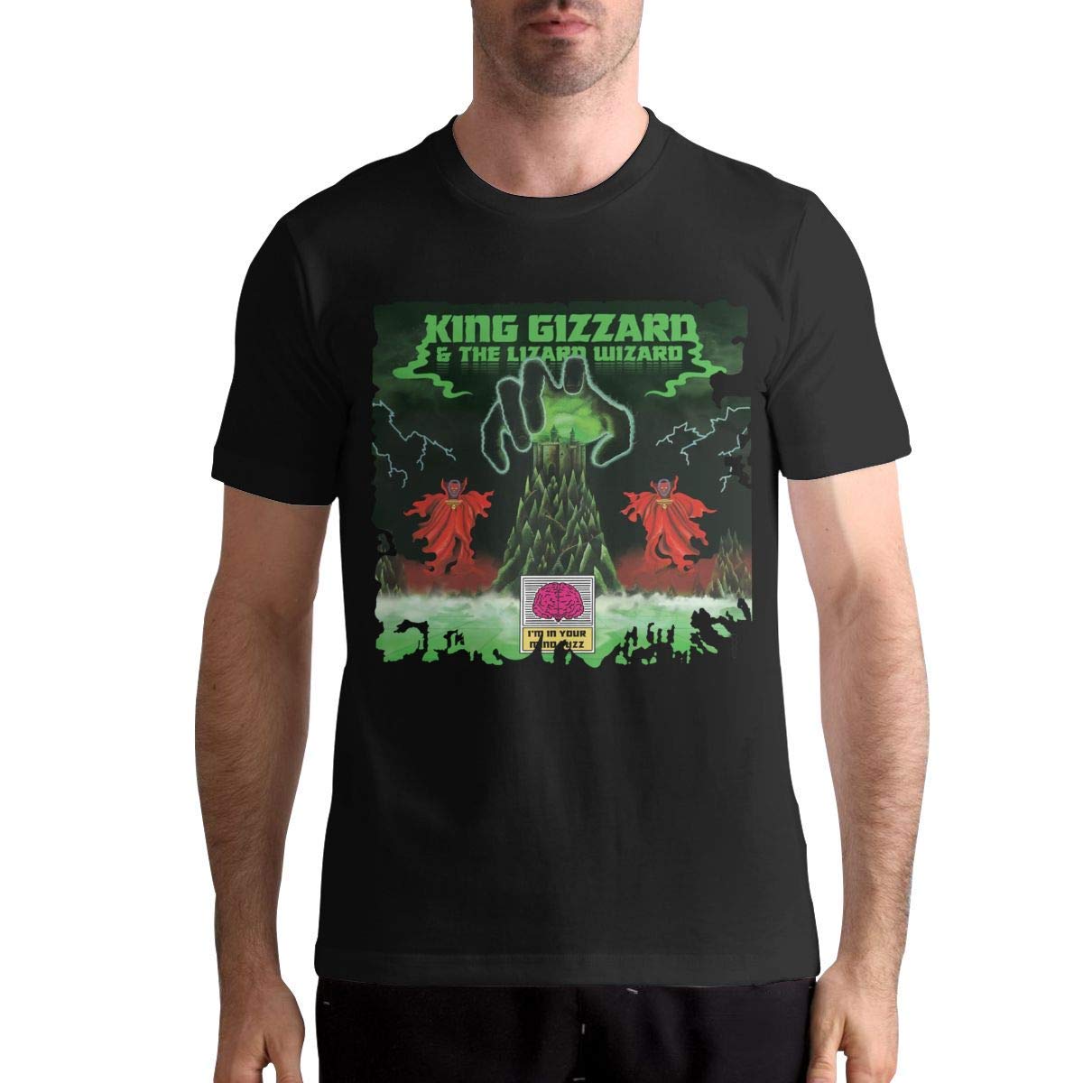 King Gizzard And Lizard Wizard T-shirts S Short Sleeve O Neck Tops Tees