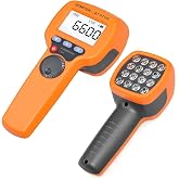 BTMETER Handheld Stroboscope 60-99,999 RPM Strobe Light Tachometer BT-DT10S | Non Contact Motor Engine Speed Analyzer Measure Hz/Velocity (Adjustable), LED RPM Gauge with Accuracy 0.001%, Data Storage