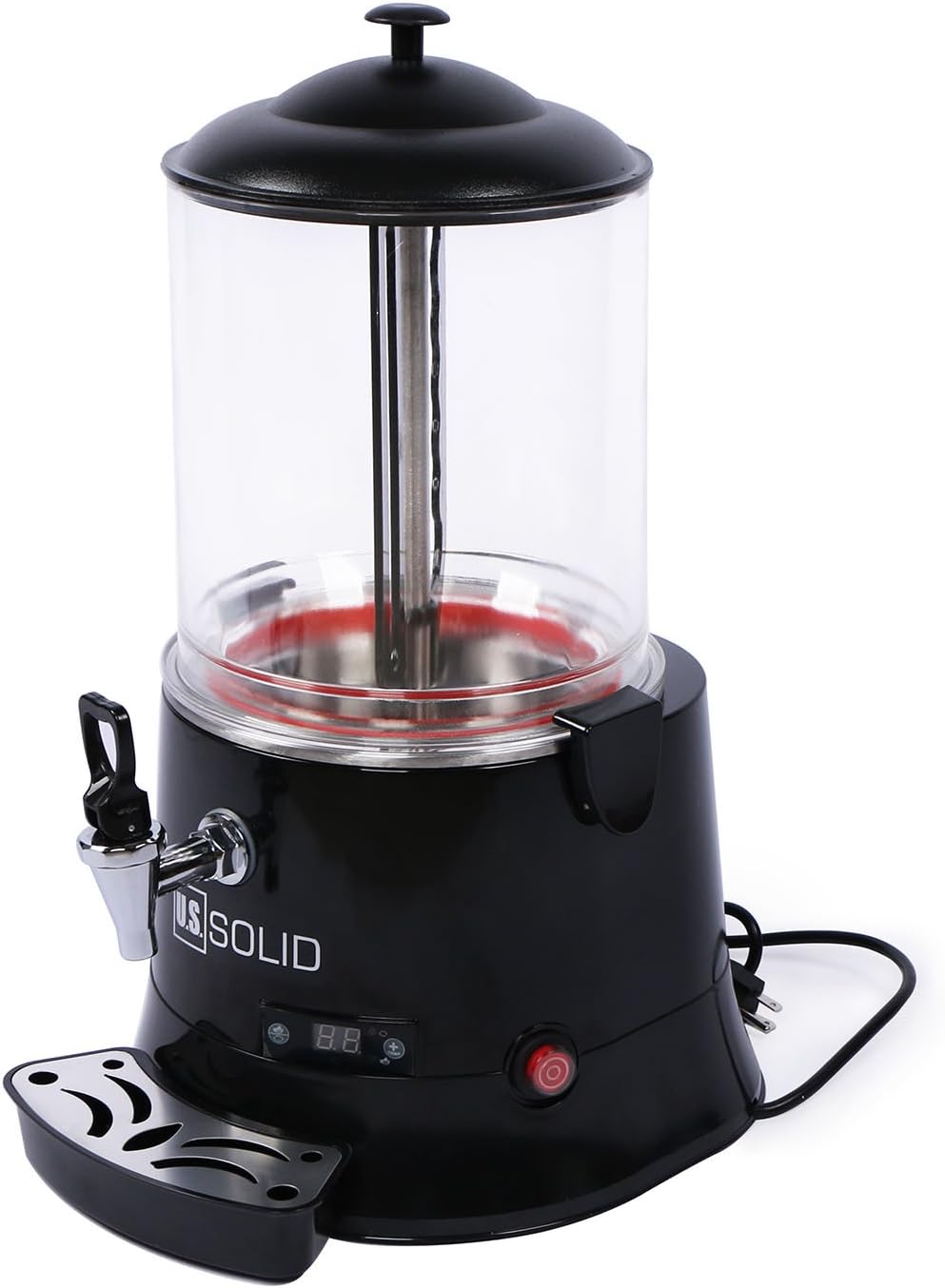 Amazon ホットチョコレートmaker Commercialホット飲料ディスペンサーマシン、温度制御から30 °C to 90 °C