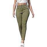 Atditama Women's Jeggings Jeans Stretch High Waisted Skinny Fitted Slim Sexy Butt Lift Women Denim Pants