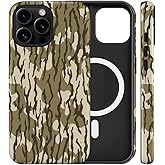 flewfun Magnetic for iPhone 16 Pro Case Camo Phone Case, Shockproof Slim Soft TPU and Hard PC Protective Cases Compatible with MagSafe Protective Designed for Boy Men Women