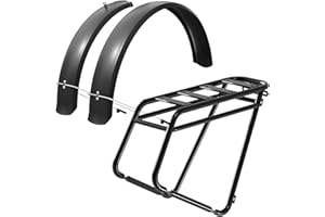 Himiway E-bike Fender Mud Protection Fender & Rear Rack Set for Cobra