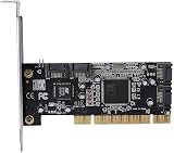Diyeeni 4-Port PCI SATA RAID Controller Card 1.5Gbps with Low Profile view 3