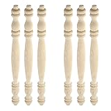 HEVSTIL 6-Pack 10 3/7" Wooden Baluster