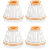 Tescoma 630590.00 Pudding Molds, Custard Mould, Set of 4 Cups with Lid