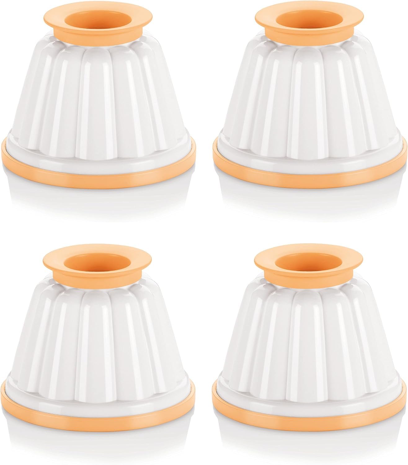 Tescoma Custard Mould Set, 4 Pcs Delicia, Assorted, 9.1 x 9.1 x 12.2 cm