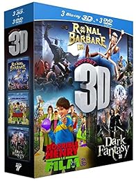 3d - Coffret 3 Films : Ronal Le Barbare + Horrible Henry - Le Film + Dark Fantasy - Pack
