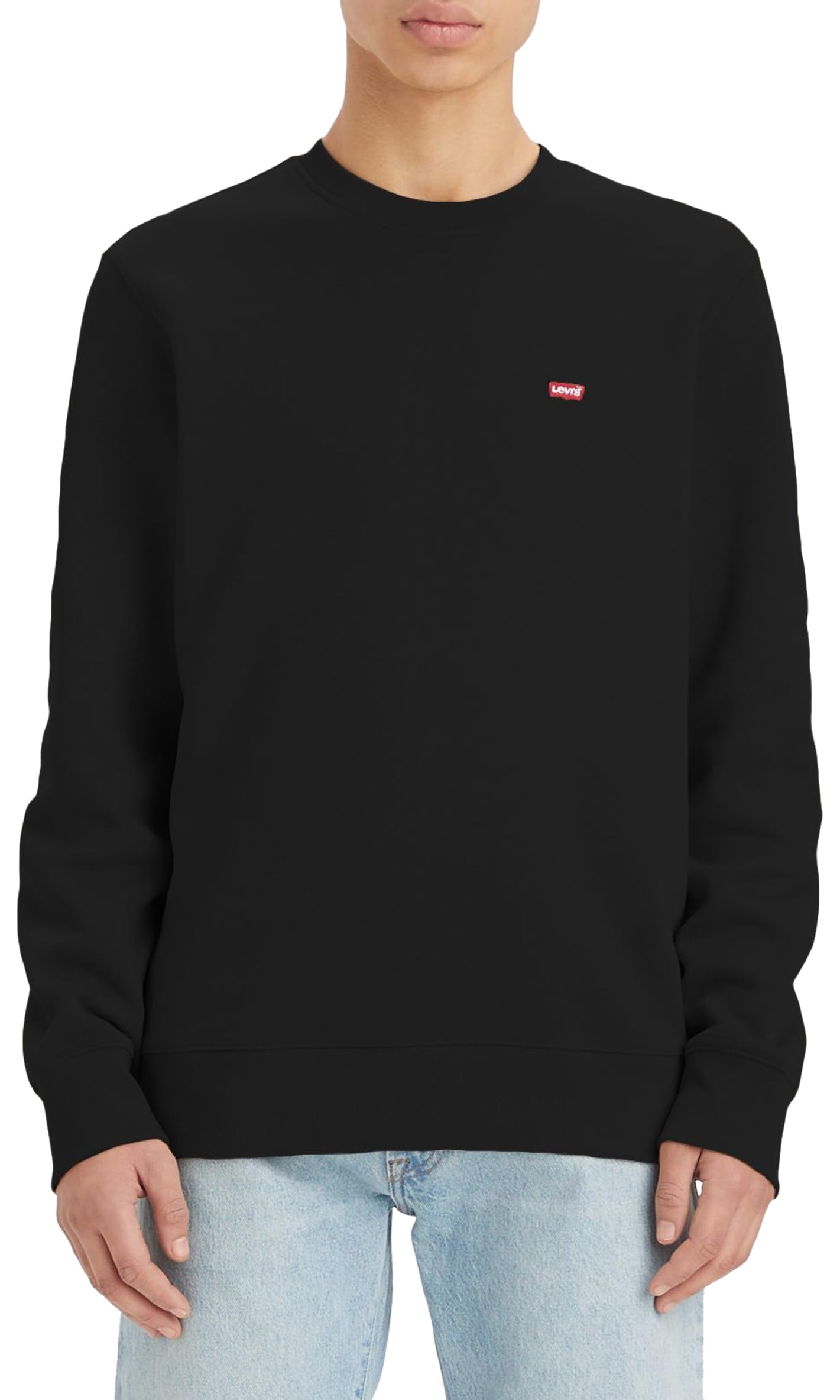 Levi's Men's Crew Sweatshirt Mineral Black M
