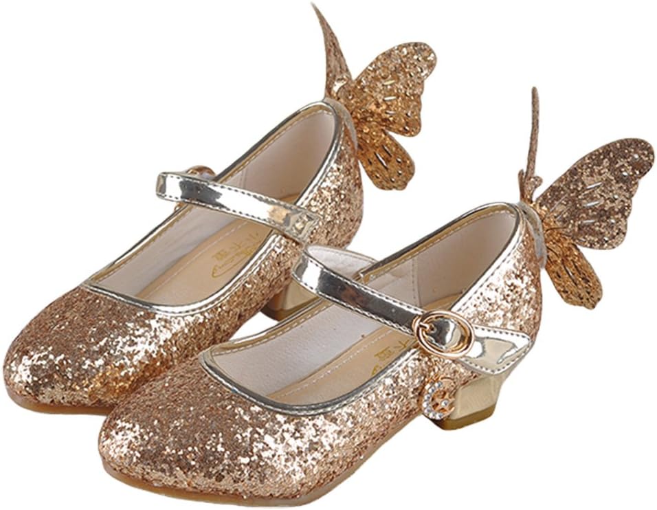 Baby Grils Dress Up Princess Shoes Glitter Party Shoes Sandals